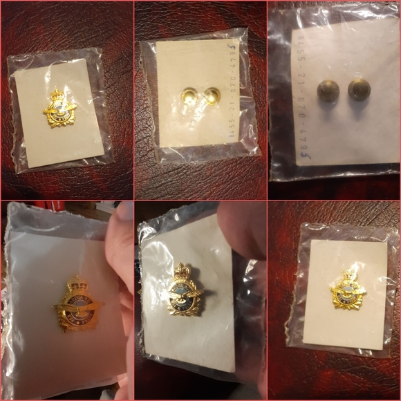 Authentic RARE RCAF Pin Breadner PER ARDUA AD ASTRA Air Force Sealed - Picture 5 of 16